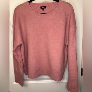 EXPRESS CREW NECK ROSE PINK SWEATER SIZE M